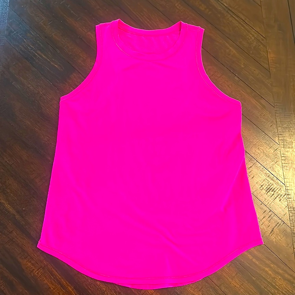 Lululemon Athleta ripened raspberry running & training racer back tank